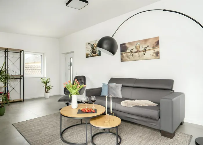 Kaiser Franz Für Bis Zu 6 - Zentral, Arbeitsplatz, Waschmaschine, Apartment Dinkelsbühl
